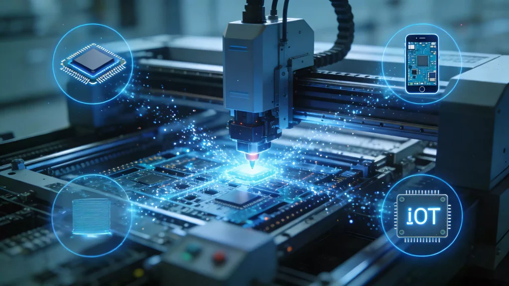 Diverse applications of high-speed SMT equipment in automotive, consumer, medical electronics, and industrial manufacturing