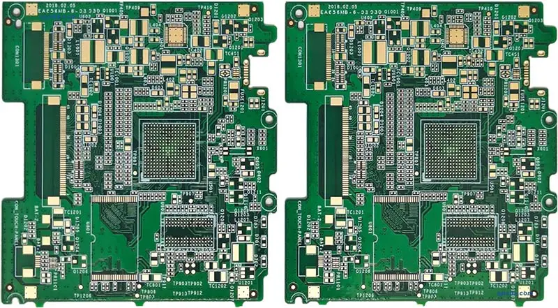 Gold-plated circuit board