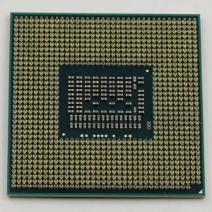 IC substrate (with pin grid array and core package area details)