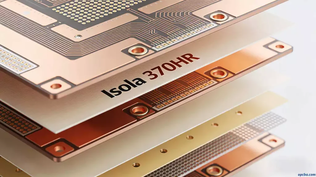 Multilayer PCB Structure Exploded View Using Isola 370HR Material
