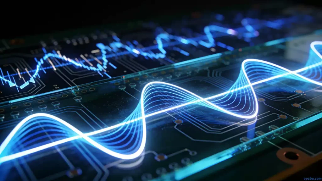 Superior dielectric properties of glass PCB preserving signal integrity in high-frequency circuits with low signal loss