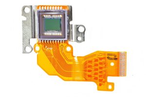 Digital camera image sensor module, integrating CMOS/CCD sensor and flexible flat cable (FPC) for image capture and signal transmission