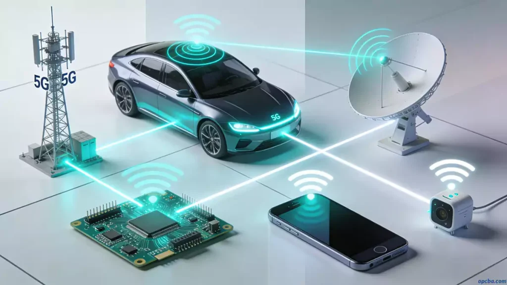 Applications of RF microwave PCBs in 5G automotive smartphones and satellite communication