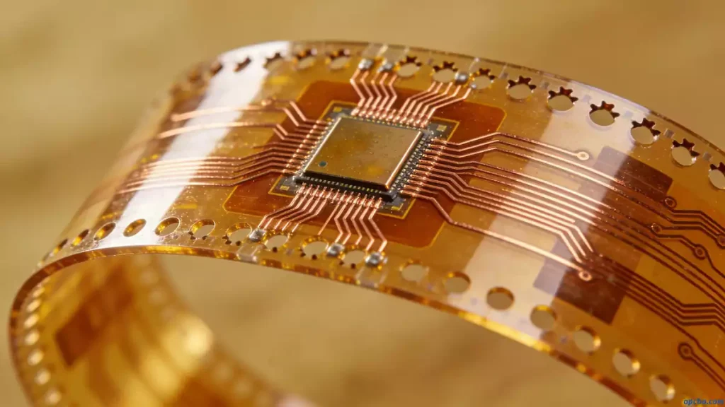 Tape Carrier Package (TCP) with Chip on Polyimide Tape