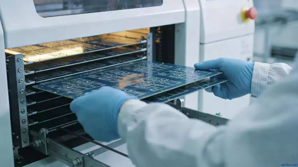 residual copper etching defects prevention shown through proper production handling practices in PCB fabrication cleanroom environment