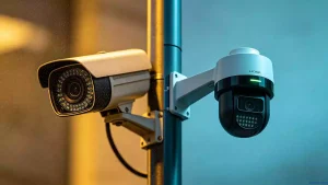 Lidar vs traditional cameras advantages comparison scene highlighting Lidar’s stable monitoring without ambient light dependency