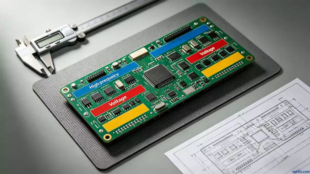 importance of special component placement summary scene showing a high-quality PCB that balances electrical performance, assembly density, and mechanical stability