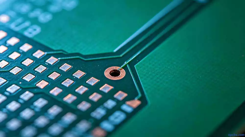 PCB DFM report checklist fabrication assembly review checking trace width, via annular ring and solder mask bridge under microscope
