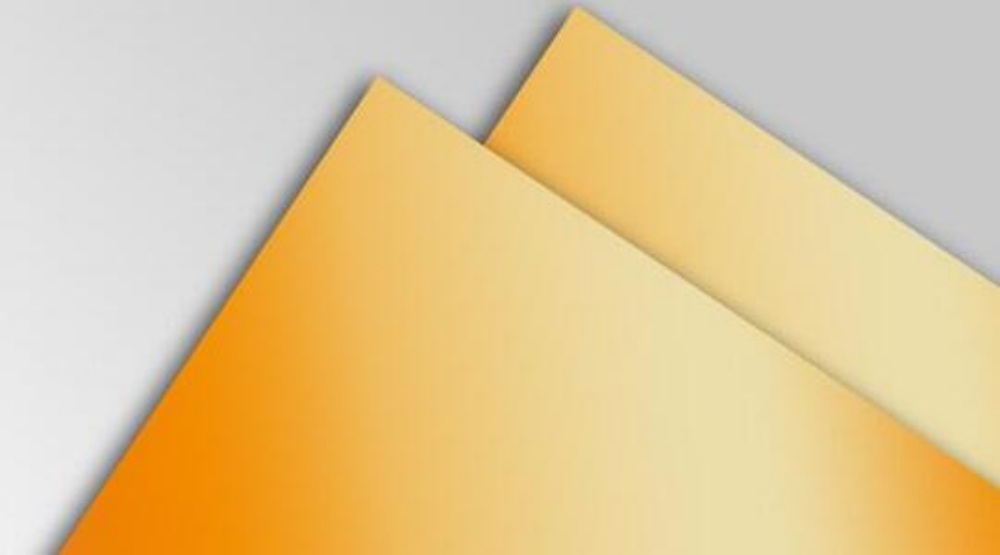 Yellow FR-4 fiberglass copper clad laminate substrate sheets, mainstream dielectric material for general PCB production