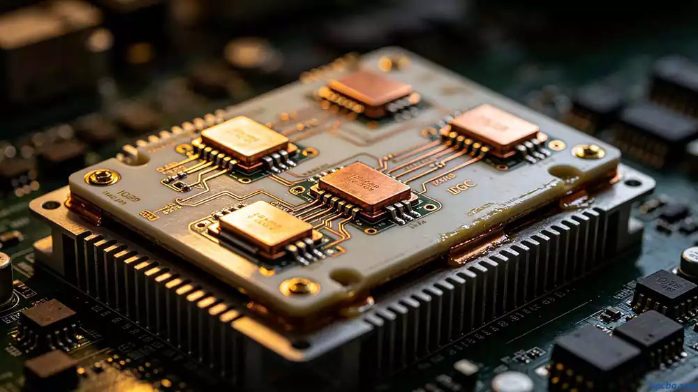 Power electronics ceramic substrate design IGBT module on DBC thick copper