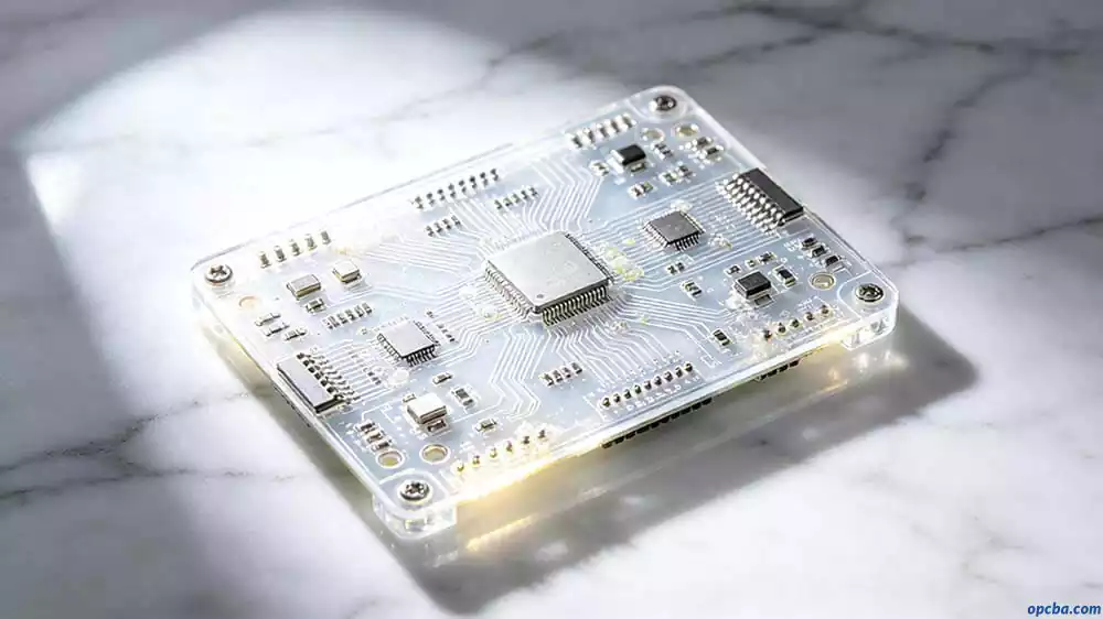 Transparent substrate PCBA inspection challenges - visual inspection of flux residues and solder joints on clear flexible PCB after assembly