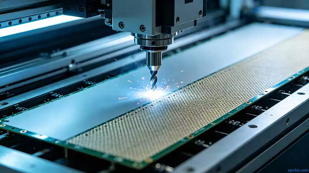 Millimeter-wave PCB manufacturing process, high-precision drilling on Rogers FR-4 hybrid board
